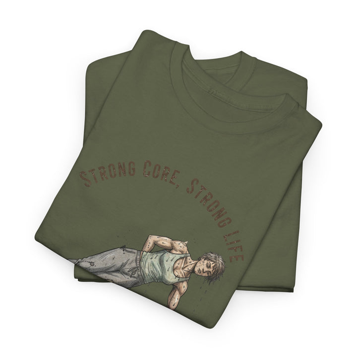 Pilates Fitness Plank Tee – soft, breathable cotton designed for Pilates and core workouts. Comfortable, flexible, and perfect for studio or home sessions.