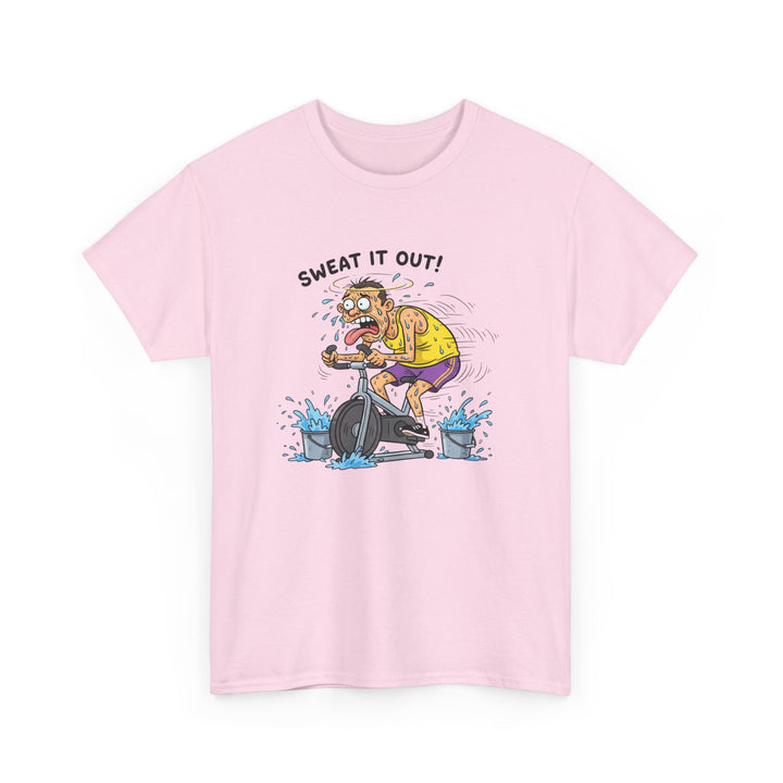 Stay laughing while cycling with the Funny Spin Bike T-Shirt. Comfortable cotton with a witty design, ideal for spin sessions and gym workouts.