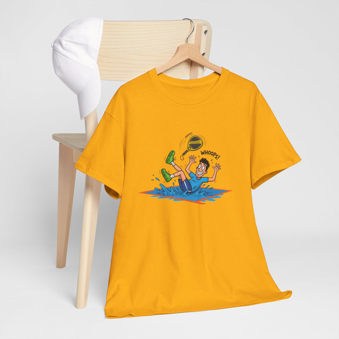 Funny Padel Tennis Graphic T-Shirt — Retro Padel Player Adventure Tee