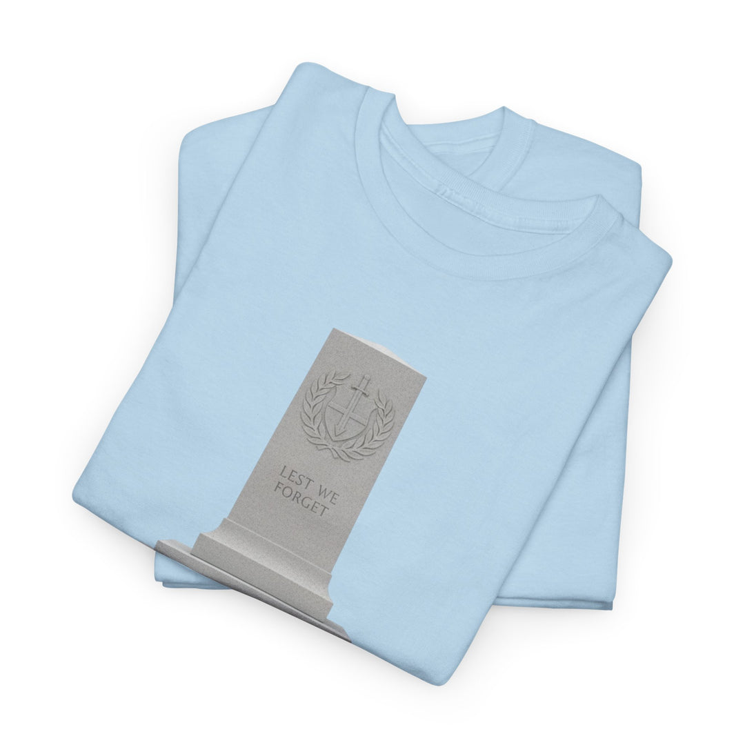 Cenotaph Memorial Tee — Tribute &amp; Remembrance Shirt