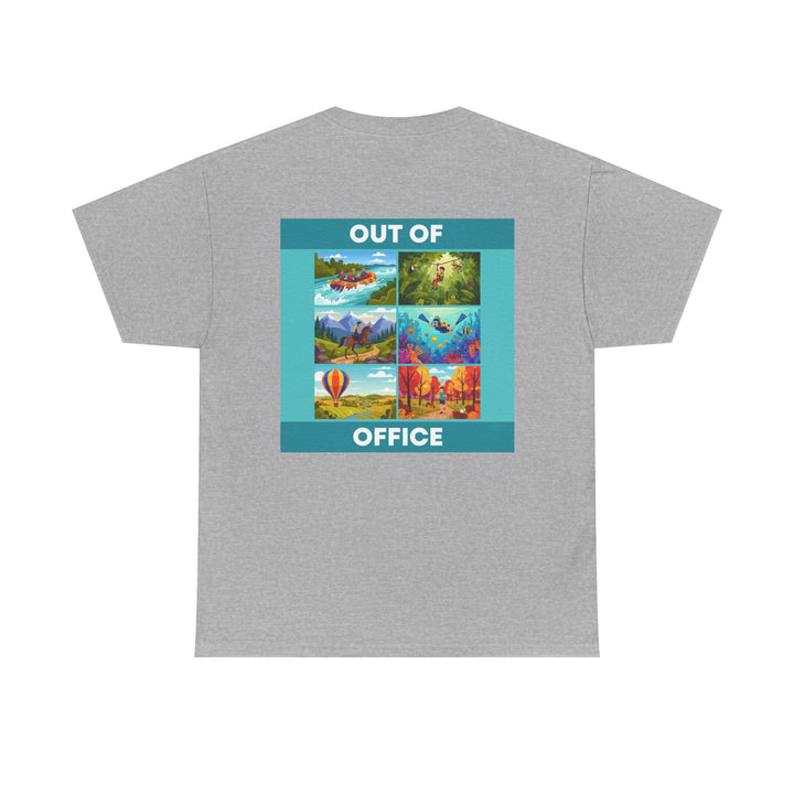 Out of Office Tee — Travel Scenes Graphic T-Shirt