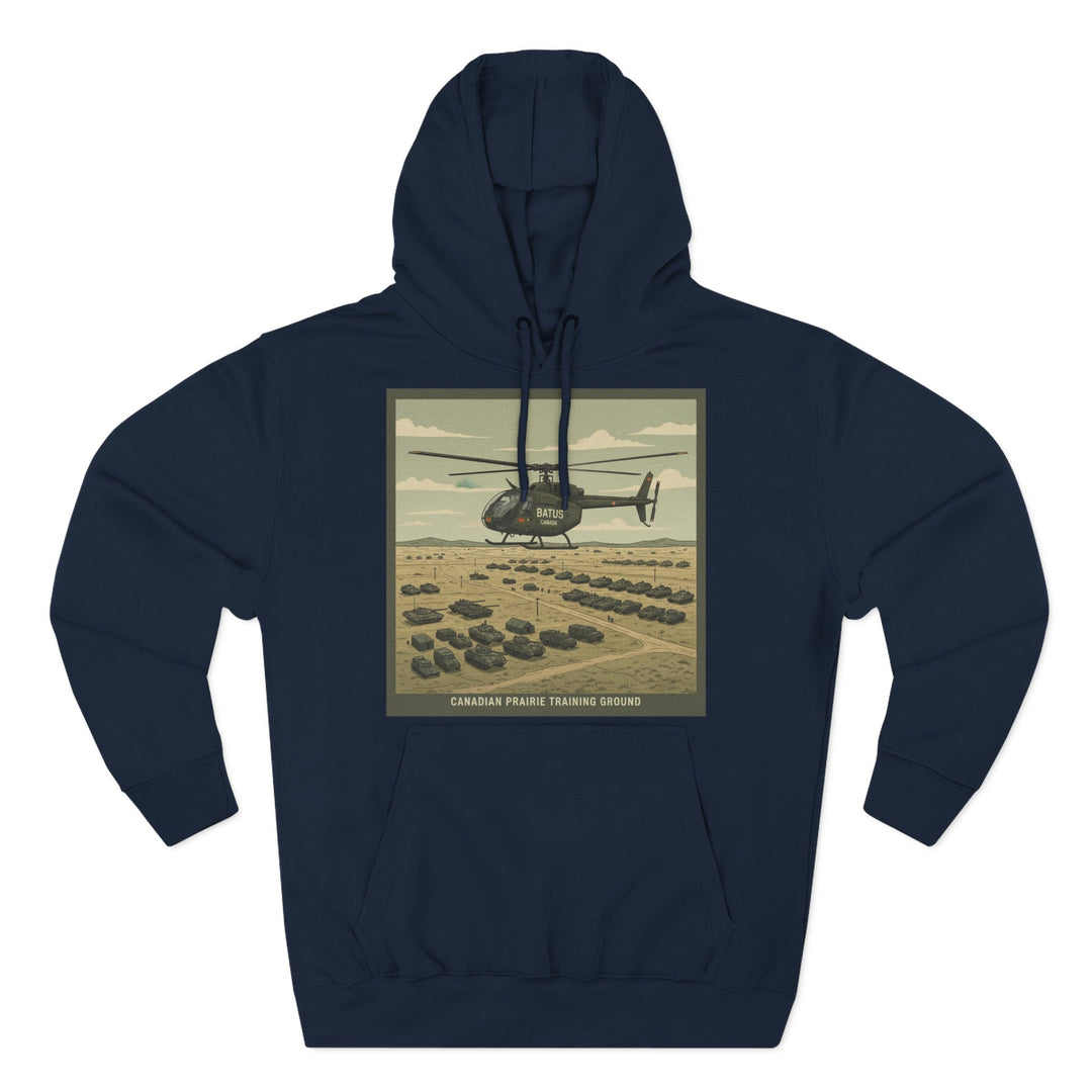 BATUS Canadian Prairie Helicopter Hoodie