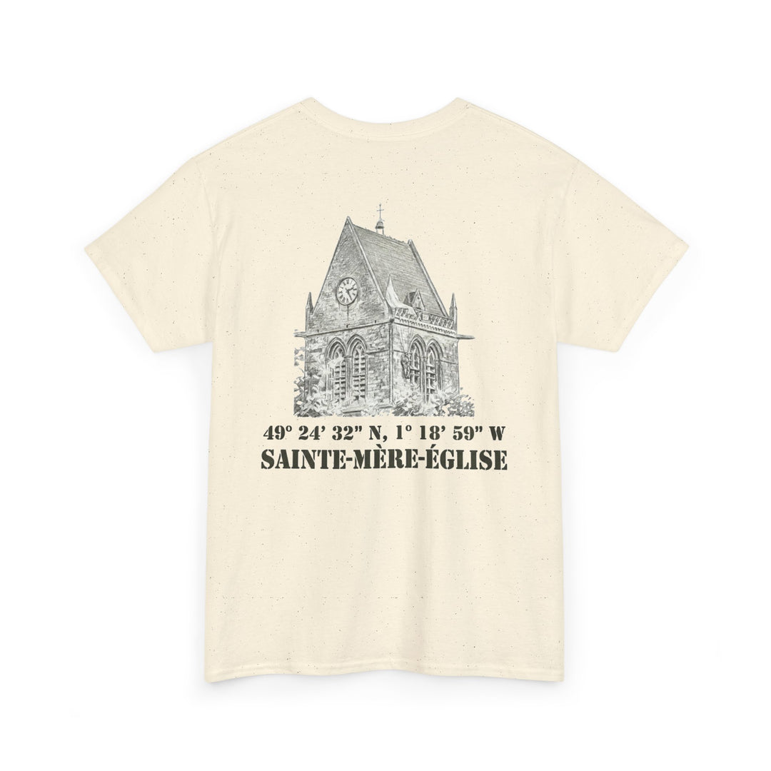 Sainte-Mère-Église 1944 Vintage Church T-Shirt