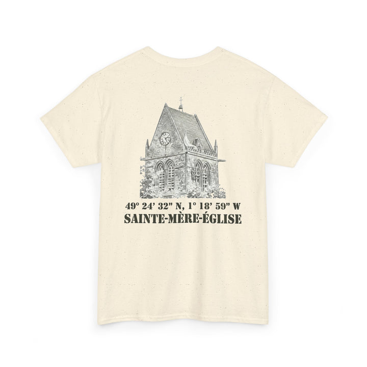 Sainte-Mère-Église 1944 Vintage Church T-Shirt