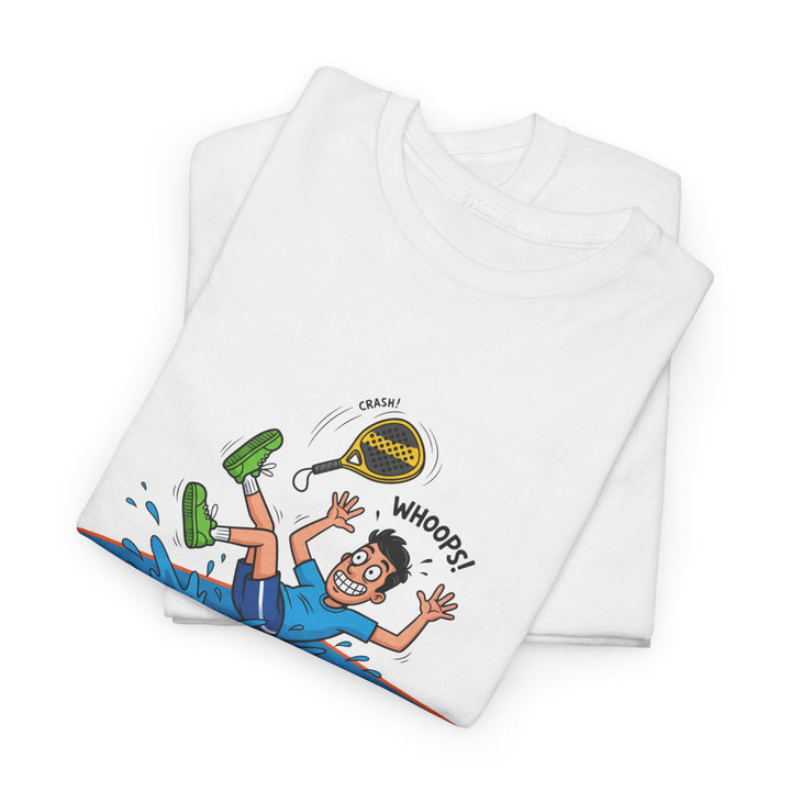 Funny Padel Tennis Graphic T-Shirt — Retro Padel Player Adventure Tee