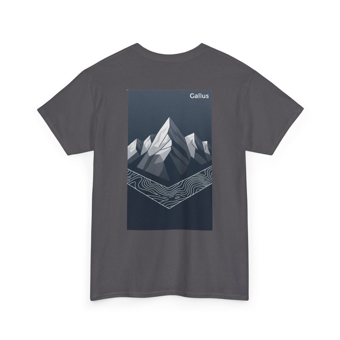 Mountain Graphic Tee — Gallus Logo Adventure T‑Shirt