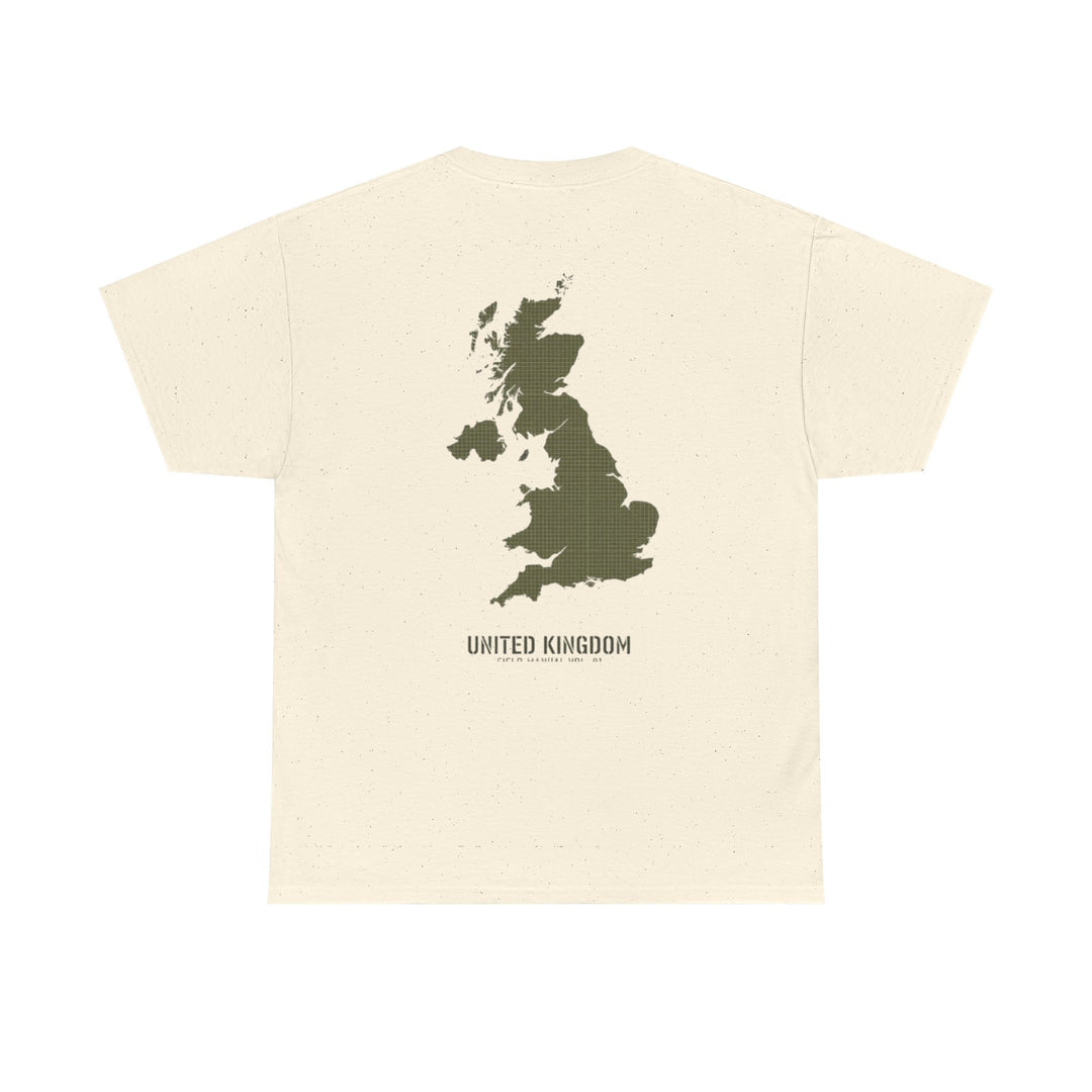 United Kingdom Map T-Shirt — Minimal UK Outline Tee