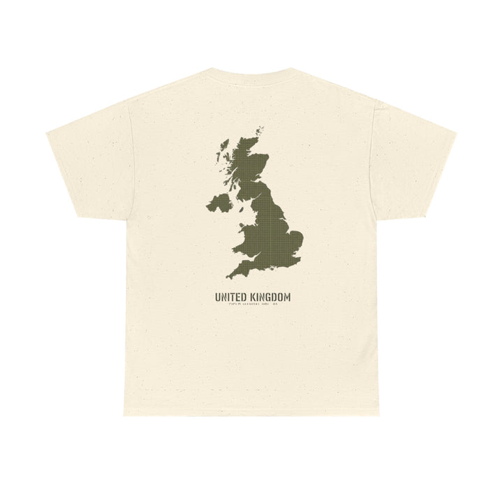 United Kingdom Map T-Shirt — Minimal UK Outline Tee