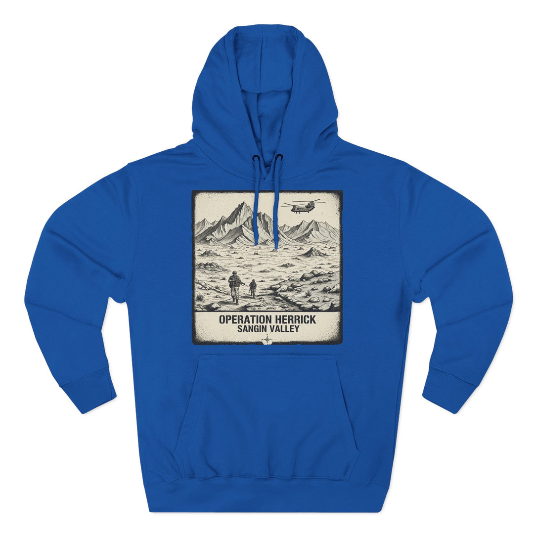 Op Herrick Sangin Valley Hoodie - Helmand Province Military Heritage