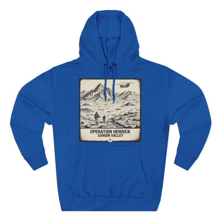 Op Herrick Sangin Valley Hoodie - Helmand Province Military Heritage