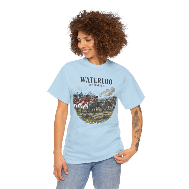 Waterloo 18th June 1815 T-Shirt — Historical Battle Commemorative Tee