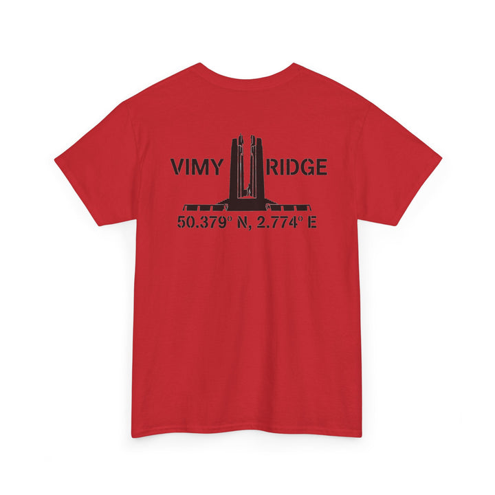Vimy Ridge 1917 T-Shirt — Canadian Corps First World War — alternate product image 6