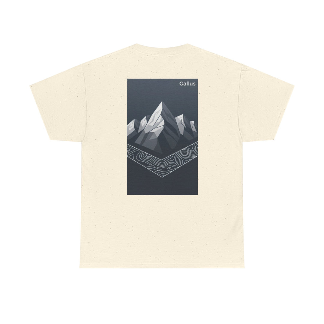 Mountain Graphic Tee — Gallus Logo Adventure T‑Shirt
