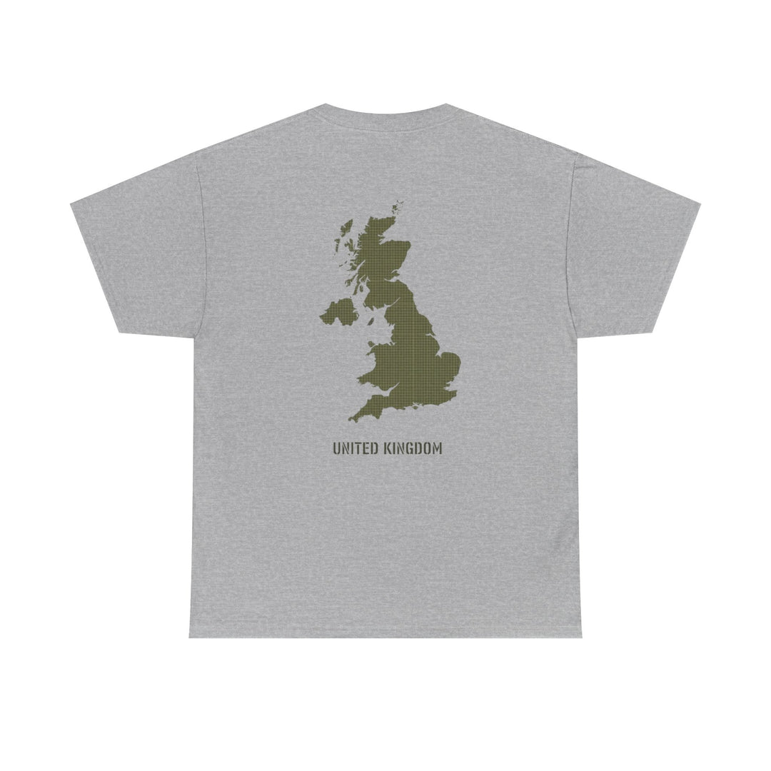 United Kingdom Map Tee — "GALLUS" Streetwear Graphic T-Shirt