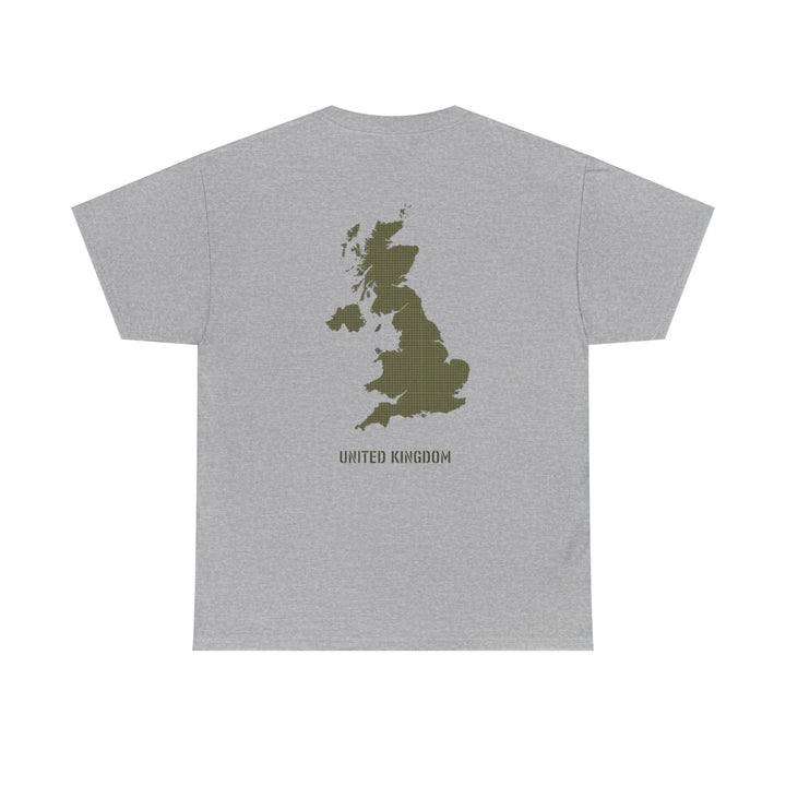 United Kingdom Map Tee — "GALLUS" Streetwear Graphic T-Shirt