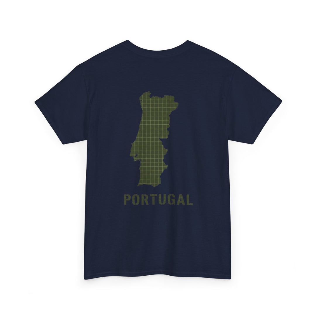 Portugal Map T-Shirt — Gallus Logo Travel Tee