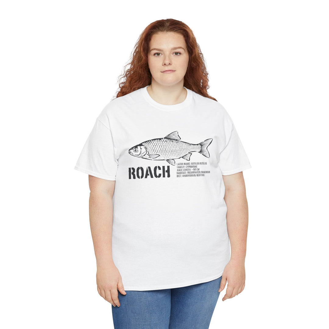 Koszulka z nadrukiem karalucha — koszulka z grafiką vintage Angler