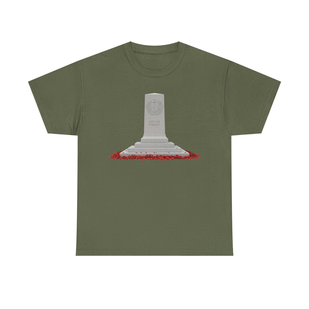 Cenotaph Memorial Tee — Tribute &amp; Remembrance Shirt