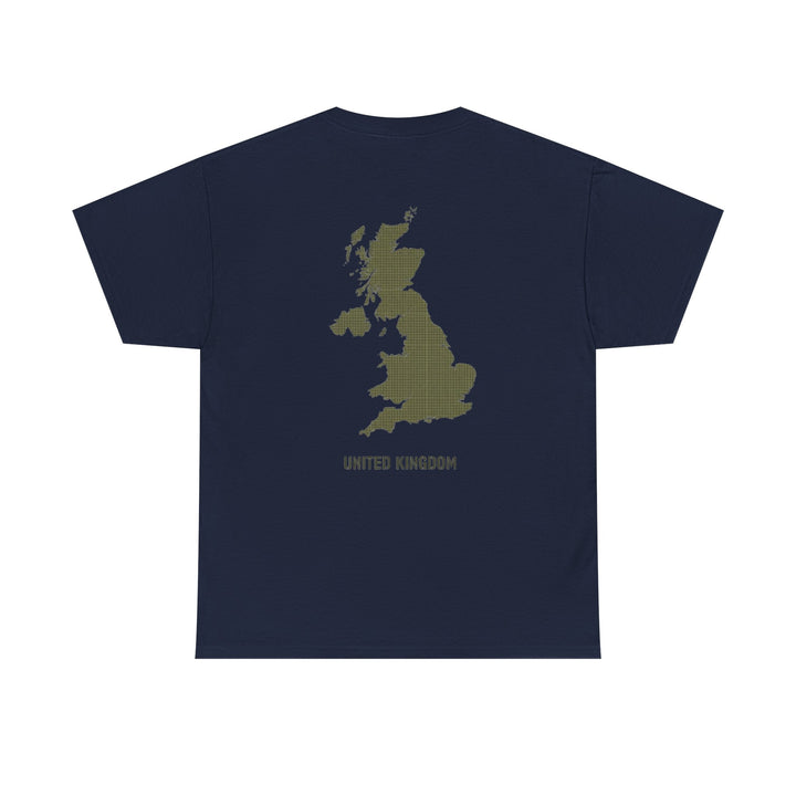 United Kingdom Map Tee — "GALLUS" Streetwear Graphic T-Shirt