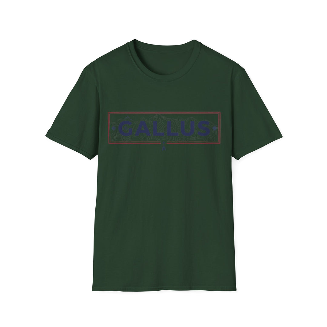 Gallus Street Sign T-Shirt — Vintage Road-Style Graphic Tee
