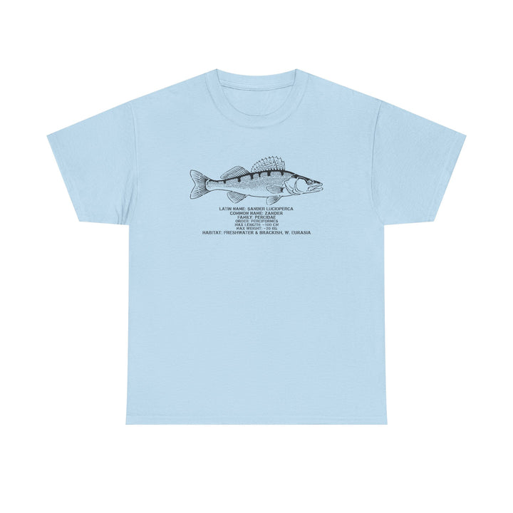 Walleye Fish (Zander) Illustration Tee | Fishing T-Shirt