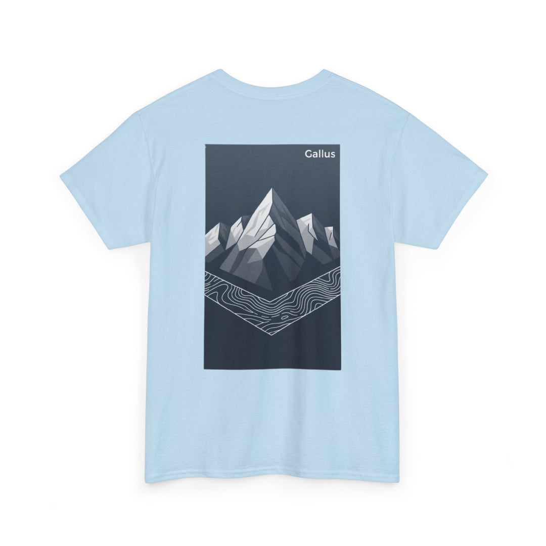 Mountain Graphic Tee — Gallus Logo Adventure T‑Shirt