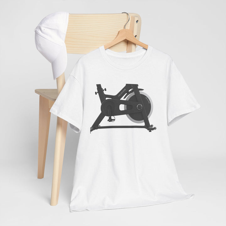 Spinning Bike T-Shirt – lightweight, breathable cotton designed for indoor cycling and workouts. Comfortable, durable, and perfect for active lifestyles.