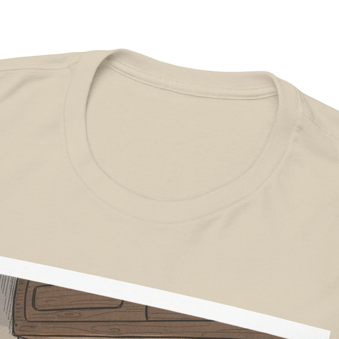 Retro Van Life Interior Graphic T-Shirt - Cozy Camper Van Aesthetic Tee