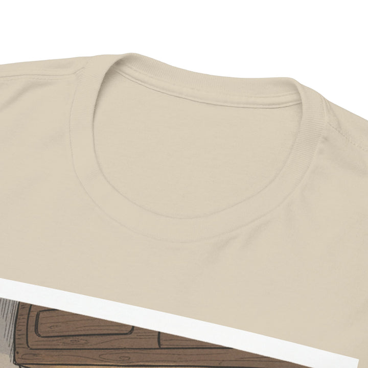 Retro Van Life Interior Graphic T-Shirt - Cozy Camper Van Aesthetic Tee