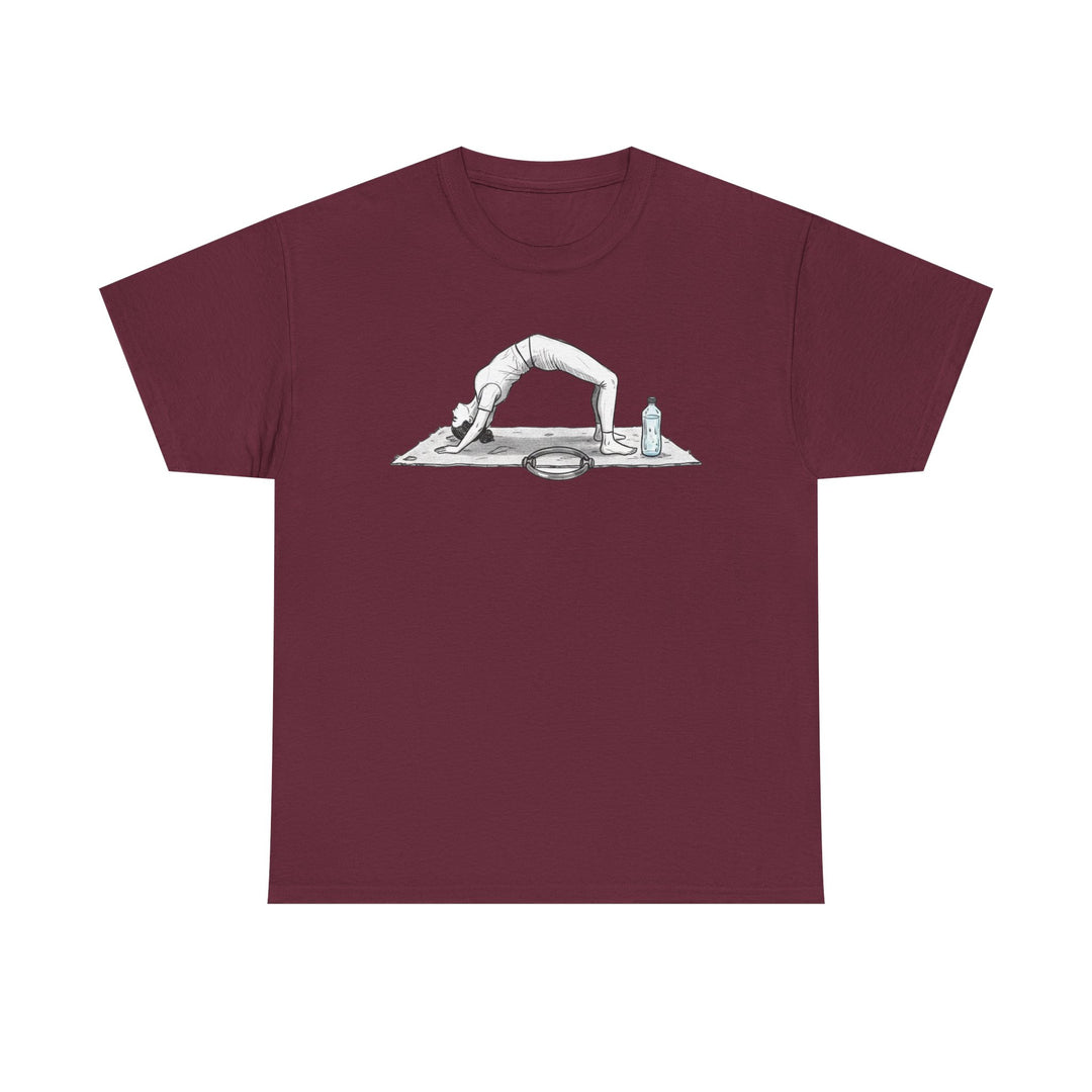 Pilates T‑Shirt – soft, breathable cotton designed for Pilates workouts. Comfortable, flexible, and perfect for reformer classes or everyday activewear.