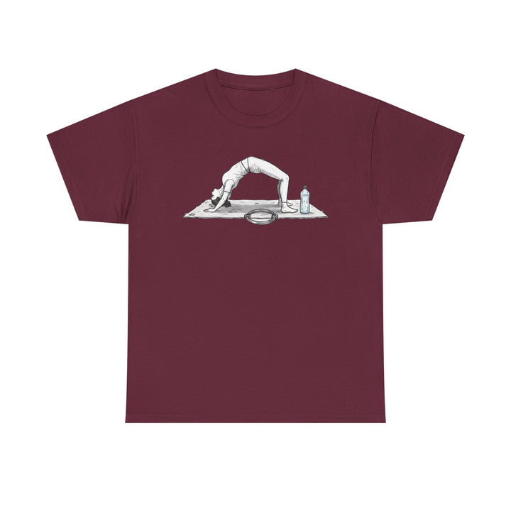 Pilates T‑Shirt – soft, breathable cotton designed for Pilates workouts. Comfortable, flexible, and perfect for reformer classes or everyday activewear.