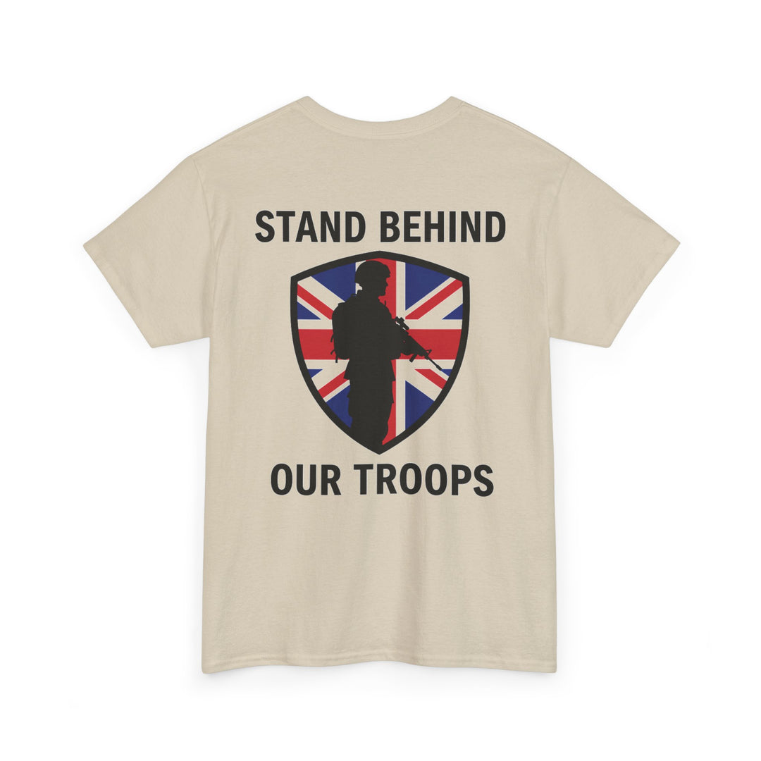 British Flag Military Support Tee
