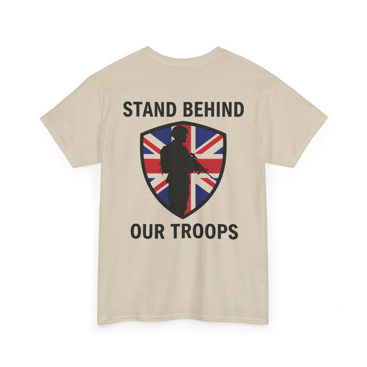 British Flag Military Support Tee