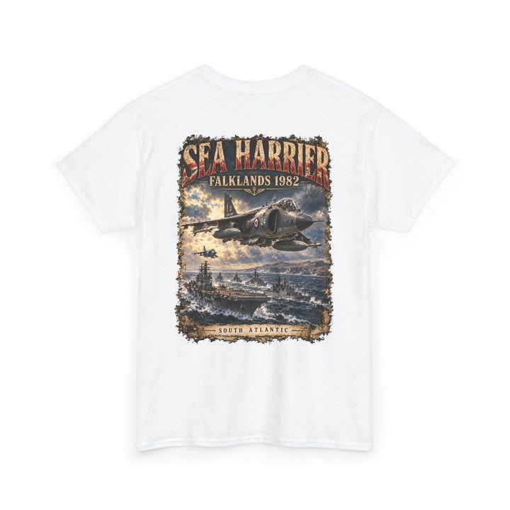 Sea Harrier Falklands 1982 Tee — Military Aviation Tribute T-Shirt