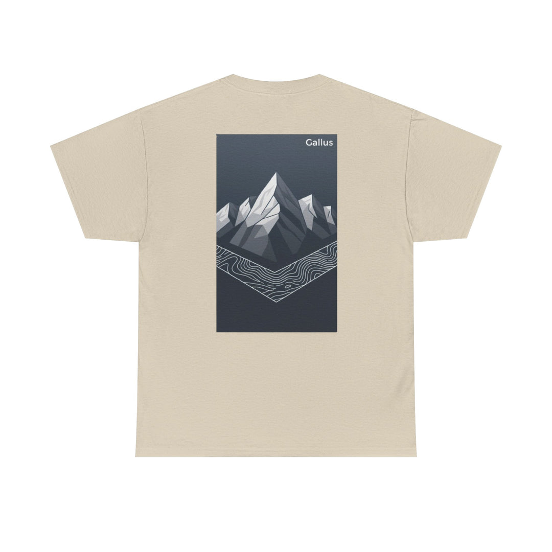 Mountain Graphic Tee — Gallus Logo Adventure T‑Shirt