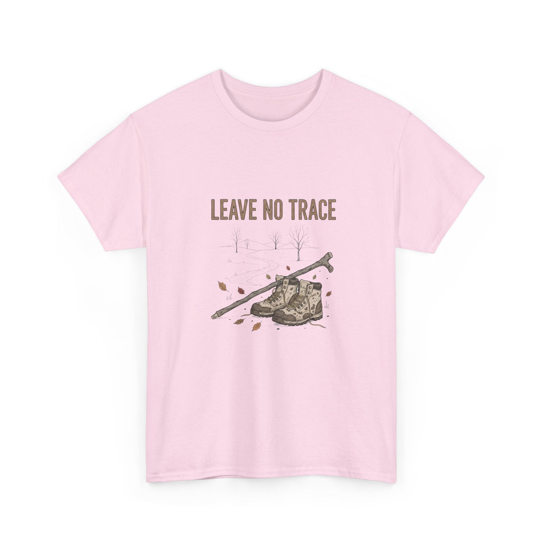 Leave No Trace Countryside Tee – a soft, breathable cotton T-shirt promoting respect for nature and responsible outdoor living.