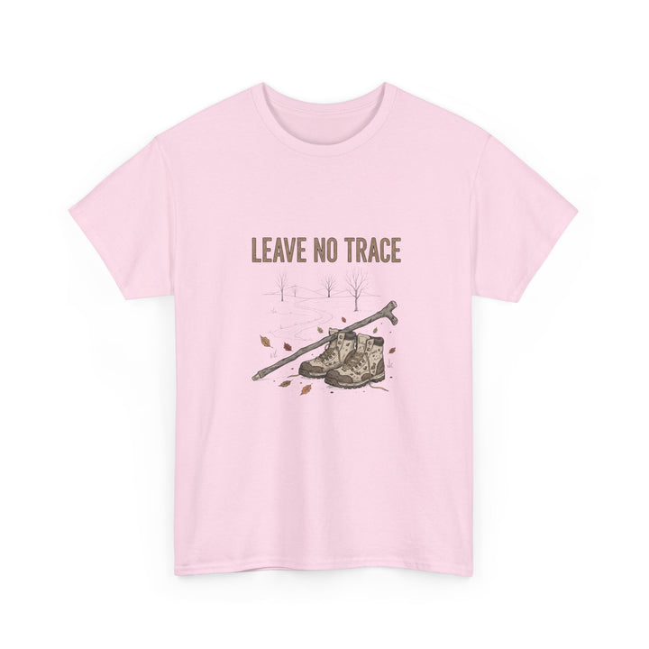 Leave No Trace Countryside Tee – a soft, breathable cotton T-shirt promoting respect for nature and responsible outdoor living.