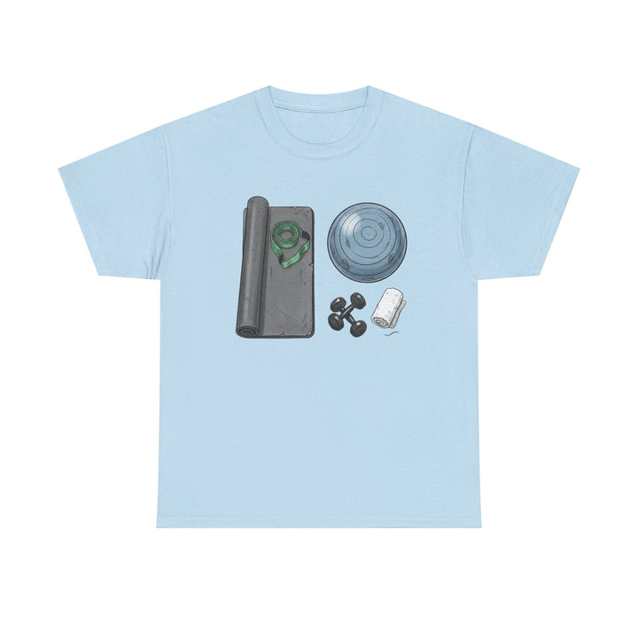 Pilates Kit Tee – soft, breathable cotton designed for Pilates workouts. Comfortable, flexible, and perfect for studio sessions, home practice, or casual wear.