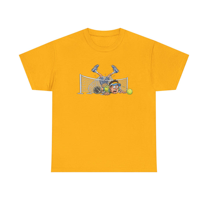 Padel Cartoon Goalie T-Shirt | Fun Padel Tee