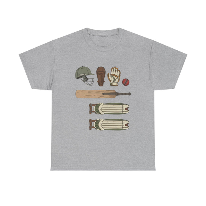 Cricket Gear Tee | Cricket Graphic T-Shirt