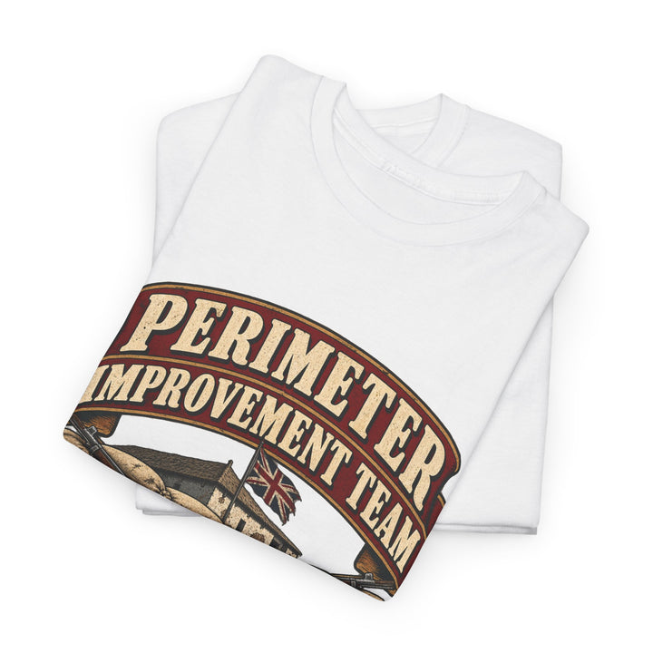 Perimeter Improvement Team T-Shirt — Mealie Bags &amp; Biscuit Boxes Military Humour Tee