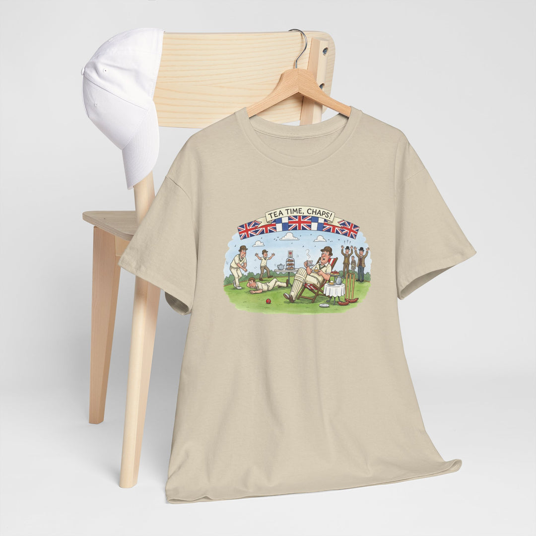 Cricket Tea Time Graphic T-Shirt for Fans