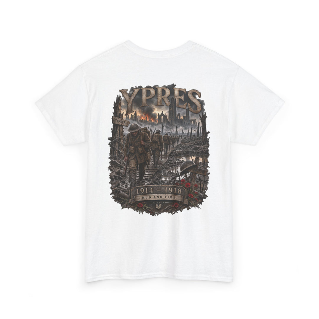 Ypres World War I Memorial Tee — 1914–1918 Tribute T-Shirt
