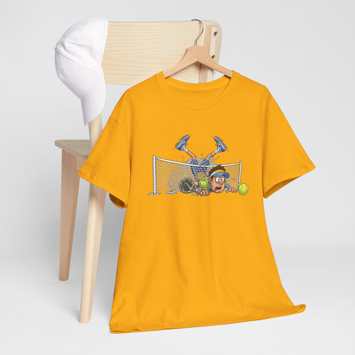 Padel Cartoon Goalie T-Shirt | Fun Padel Tee