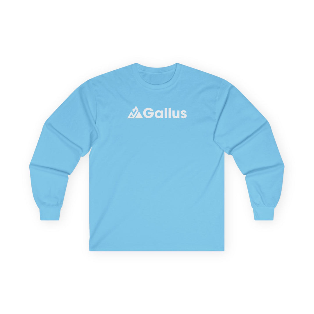 Long Sleeve Tee — Gallus Adventure Series: Hike, Climb, Abseil, Explore Graphic