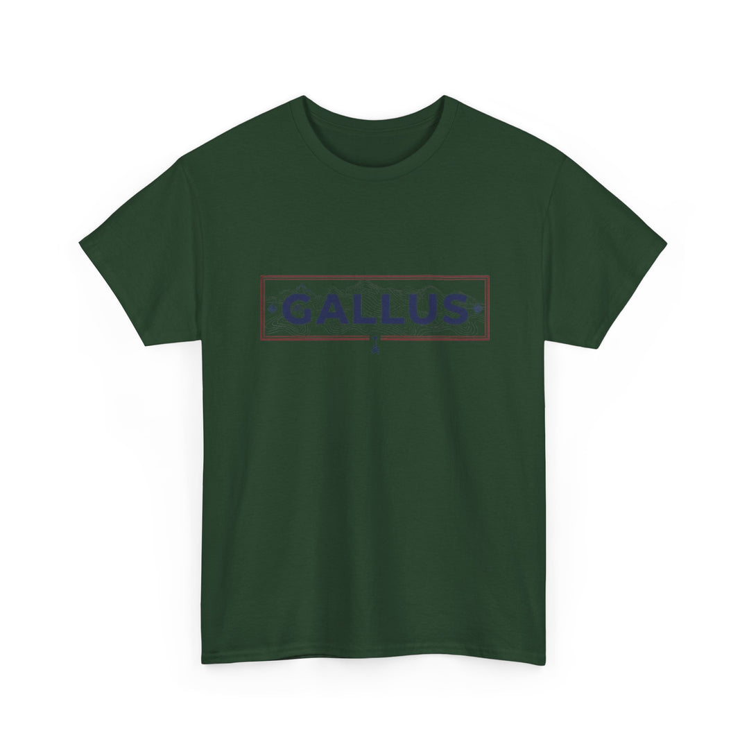 Mountain Graphic Tee — Gallus Logo Adventure T‑Shirt