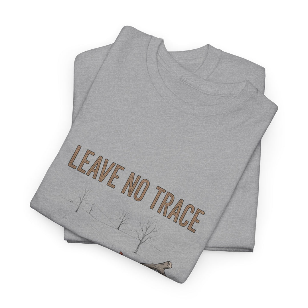 Leave No Trace Countryside Tee – a soft, breathable cotton T-shirt promoting respect for nature and responsible outdoor living.