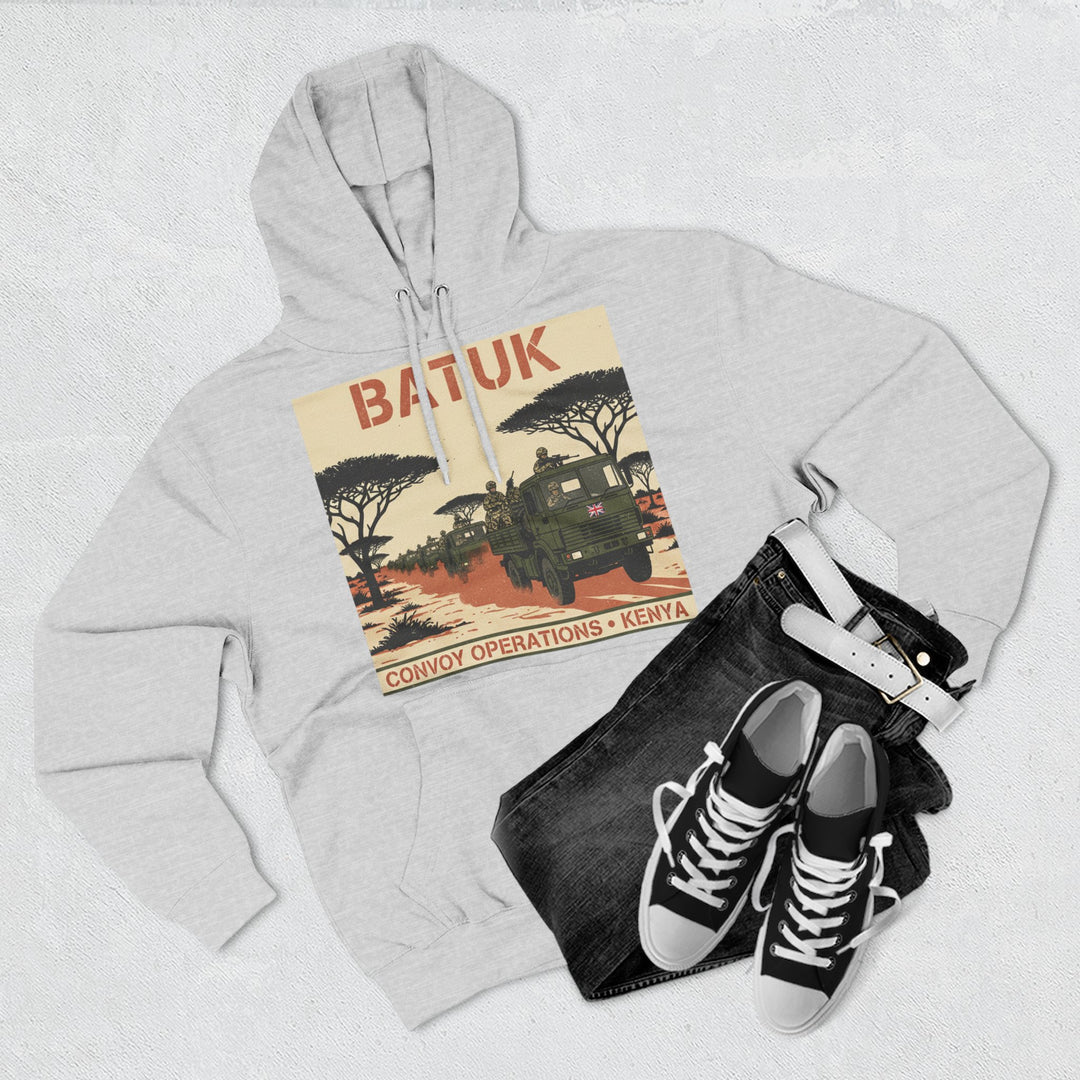 Hoodie - BATUK Kenya Convoy Vintage Safari Graphic