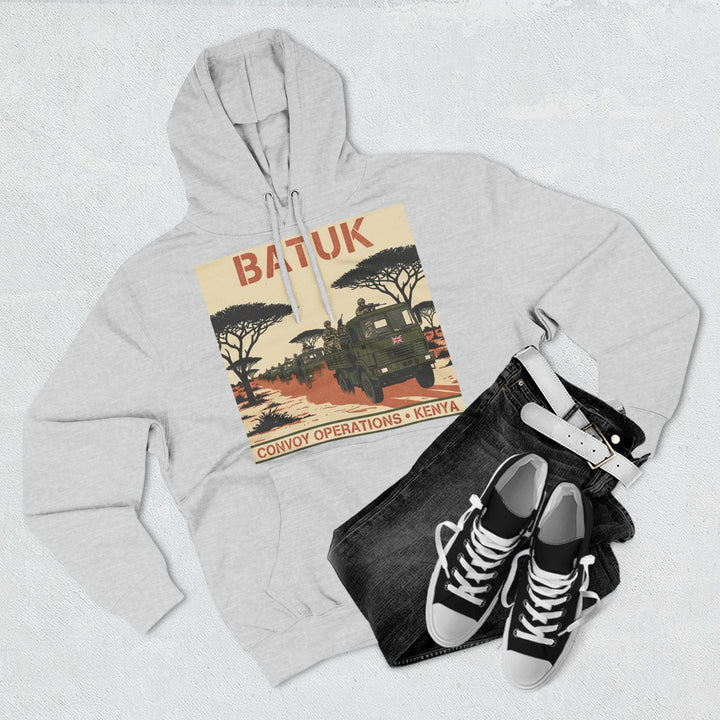 Hoodie - BATUK Kenya Convoy Vintage Safari Graphic