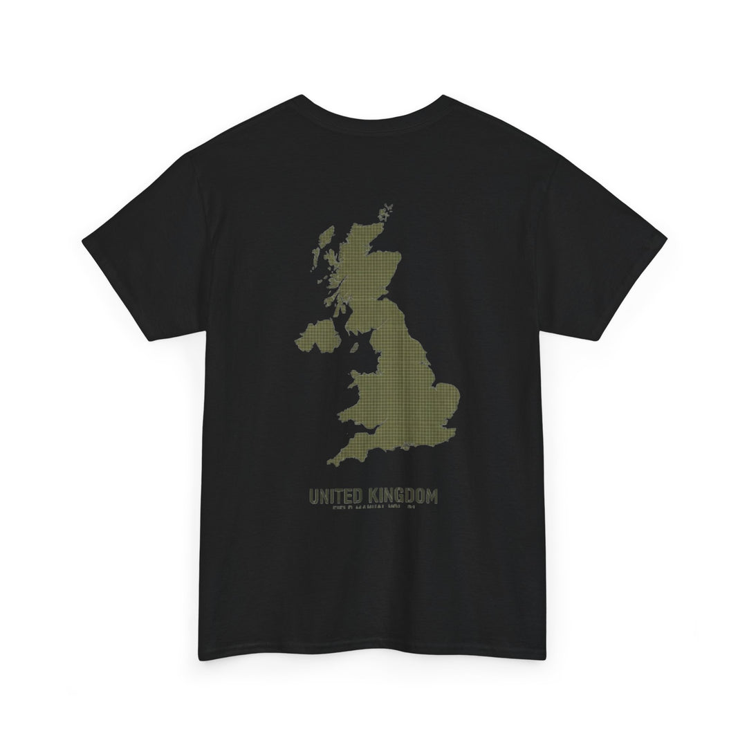 United Kingdom Map T-Shirt — Minimal UK Outline Tee